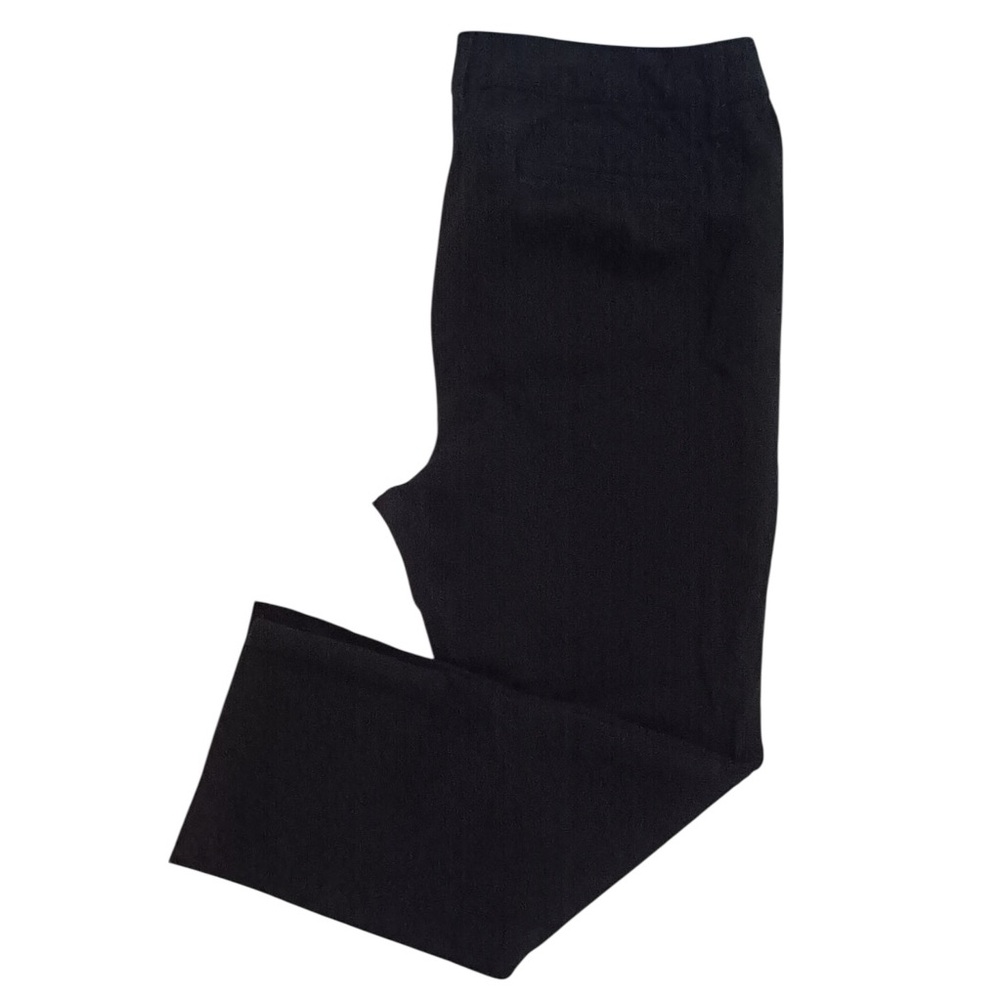 St. John's Bay Women’s Black Pants Size 16W Straight Leg Trousers